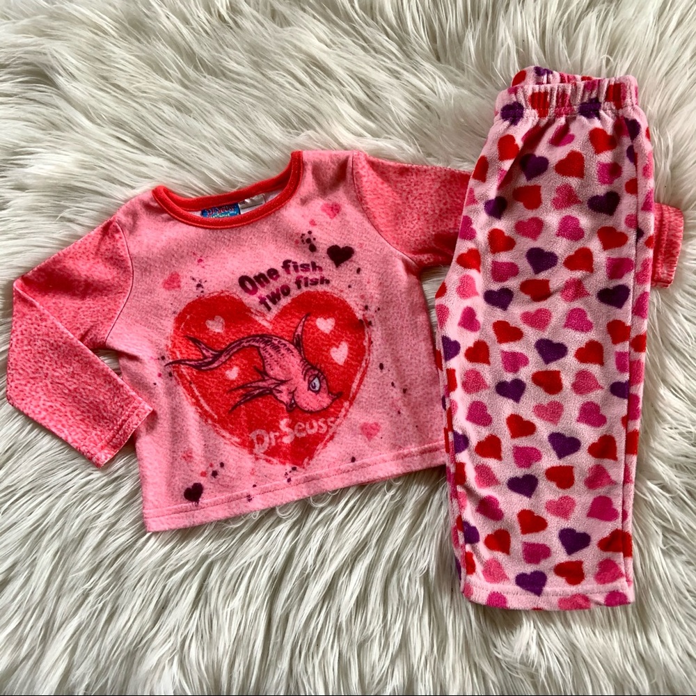 Dr. Seuss "One fish, two fish" 2-piece pj set